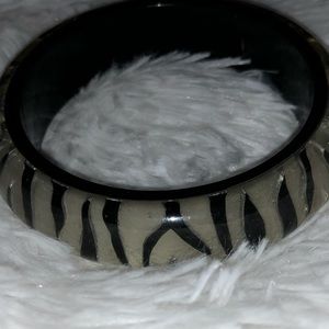 Zebra print bracelet